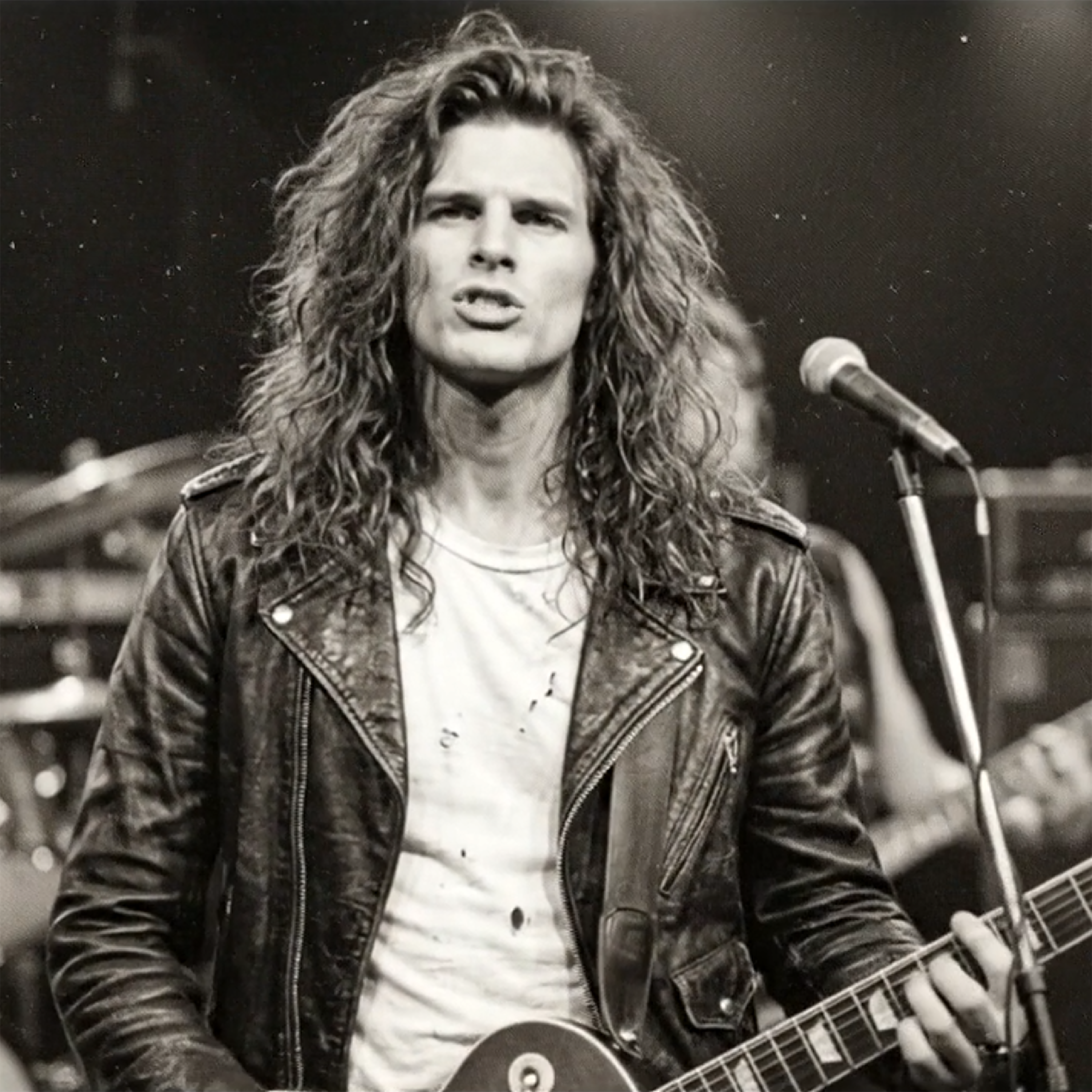 Unverified photograph believed to depict Stormbanner live in the mid-1980s